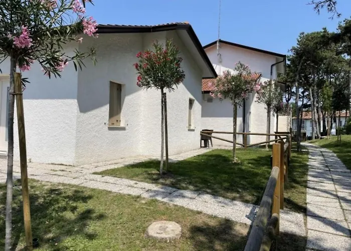 With Garden Near The Sea